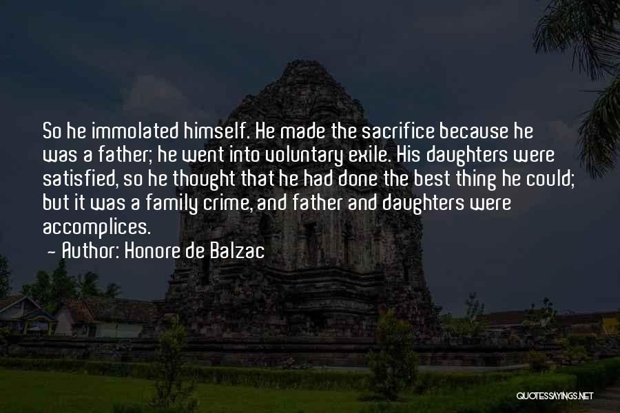 Thought Crime Quotes By Honore De Balzac