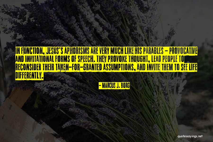 Thought Forms Quotes By Marcus J. Borg Thought Forms Quotes By Marcus J. Borg