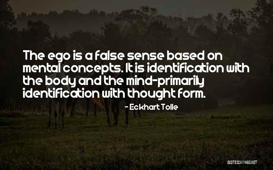 Thought Identification Quotes By Eckhart Tolle Thought Identification Quotes By Eckhart Tolle