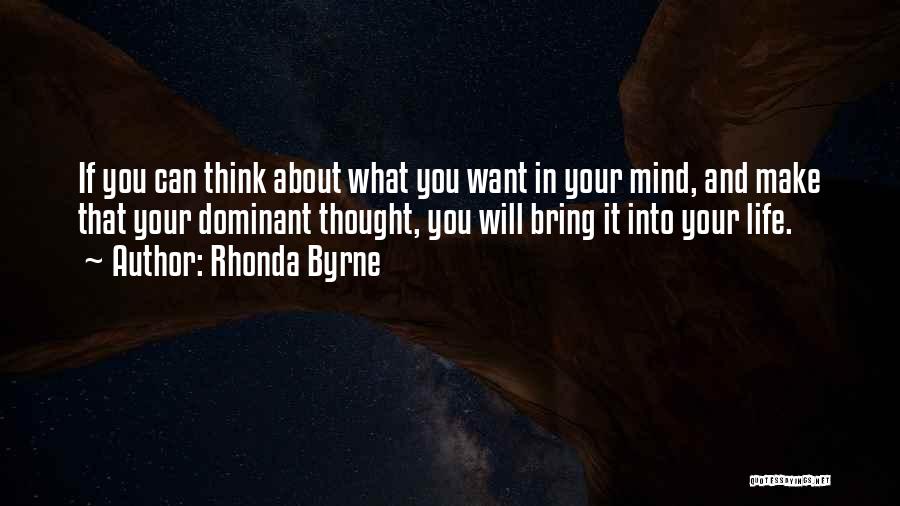 Thought Of You Quotes By Rhonda Byrne