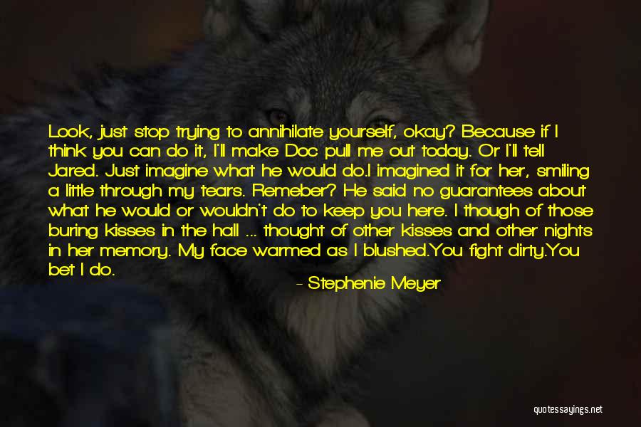 Thought Of You Today Quotes By Stephenie Meyer