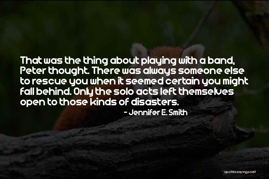 Thought Of You With Someone Else Quotes By Jennifer E. Smith Thought Of You With Someone Else Quotes By Jennifer E. Smith