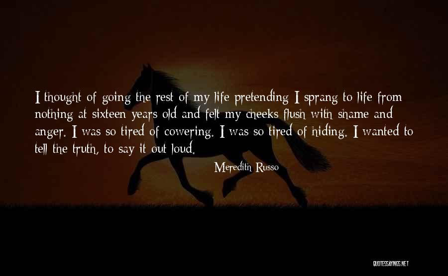 Thought Out Loud Quotes By Meredith Russo Thought Out Loud Quotes By Meredith Russo