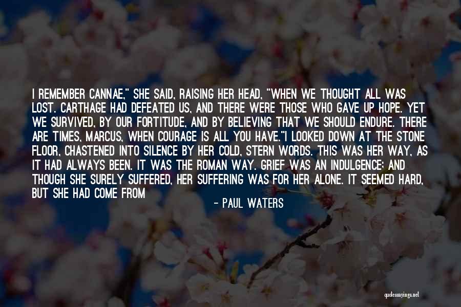 Thought We Were Family Quotes By Paul Waters