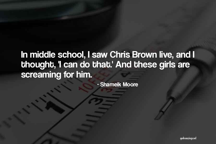 Thought You Could Live Without Me Quotes By Shameik Moore