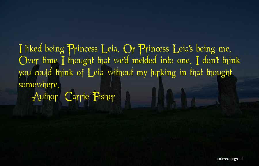 Thought You Liked Me Quotes By Carrie Fisher