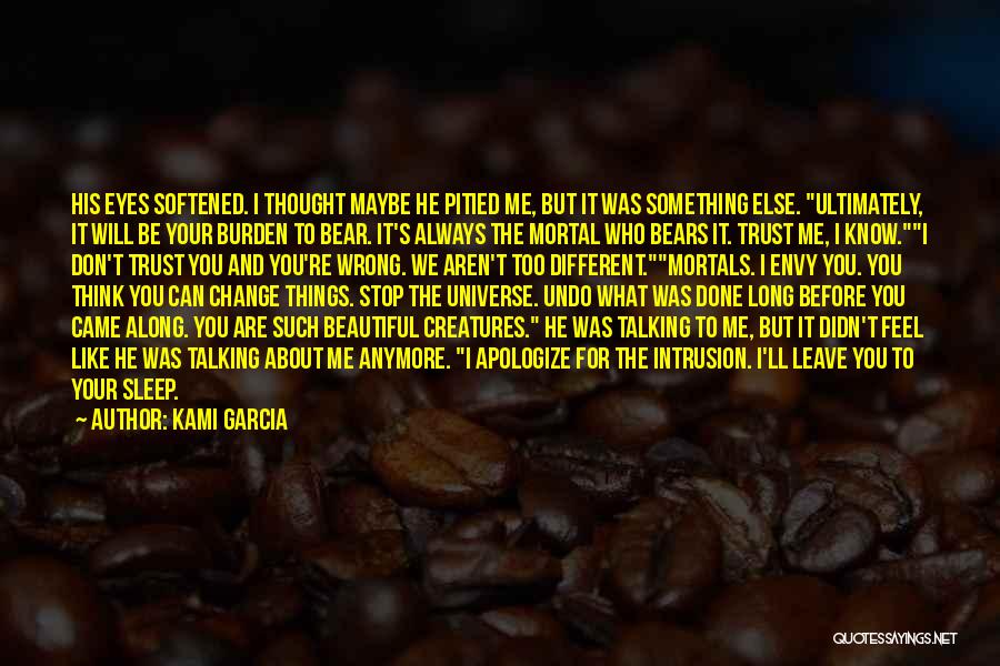 Thought You Were Different But Wrong Quotes By Kami Garcia