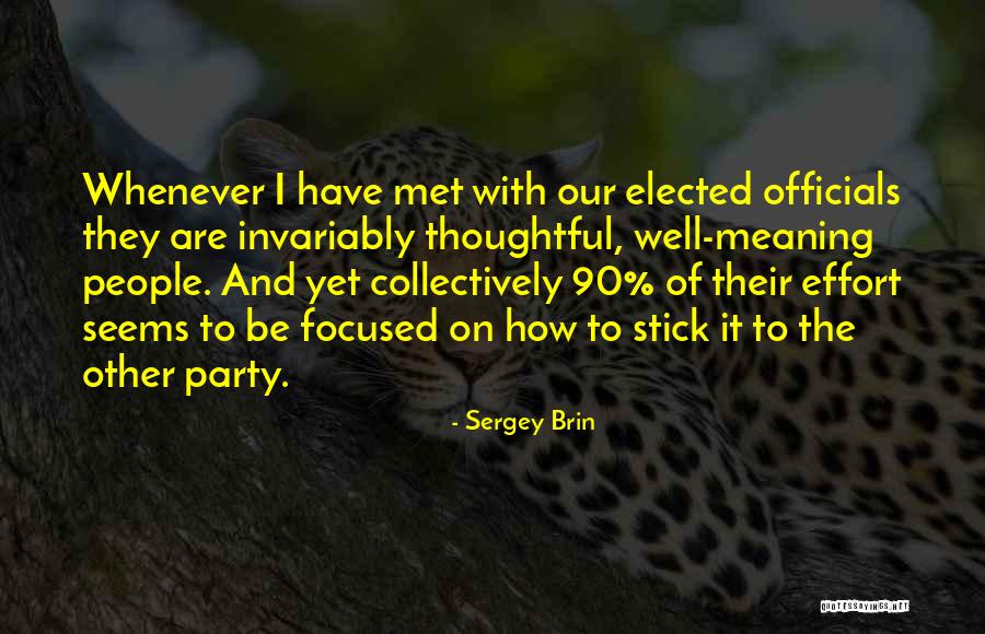 Thoughtful People Quotes By Sergey Brin Thoughtful People Quotes By Sergey Brin