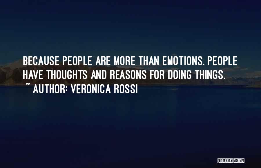 Thoughtfulness Quotes By Veronica Rossi