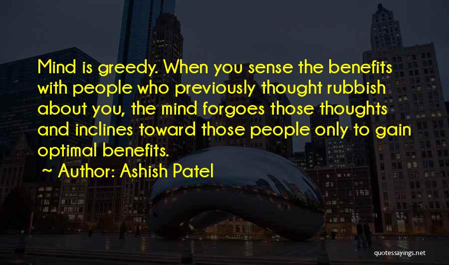 Thoughts About You Quotes By Ashish Patel