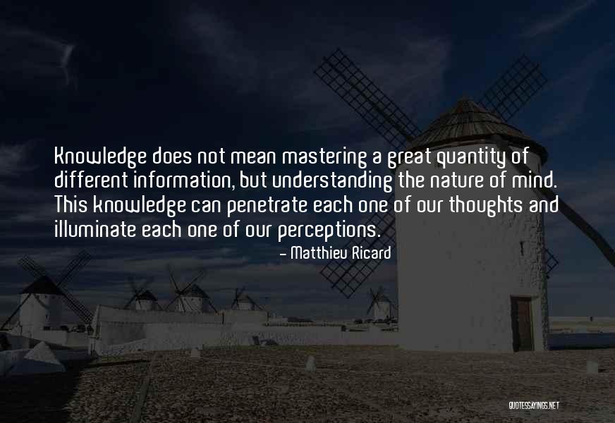 Thoughts And Perceptions Quotes By Matthieu Ricard Thoughts And Perceptions Quotes By Matthieu Ricard