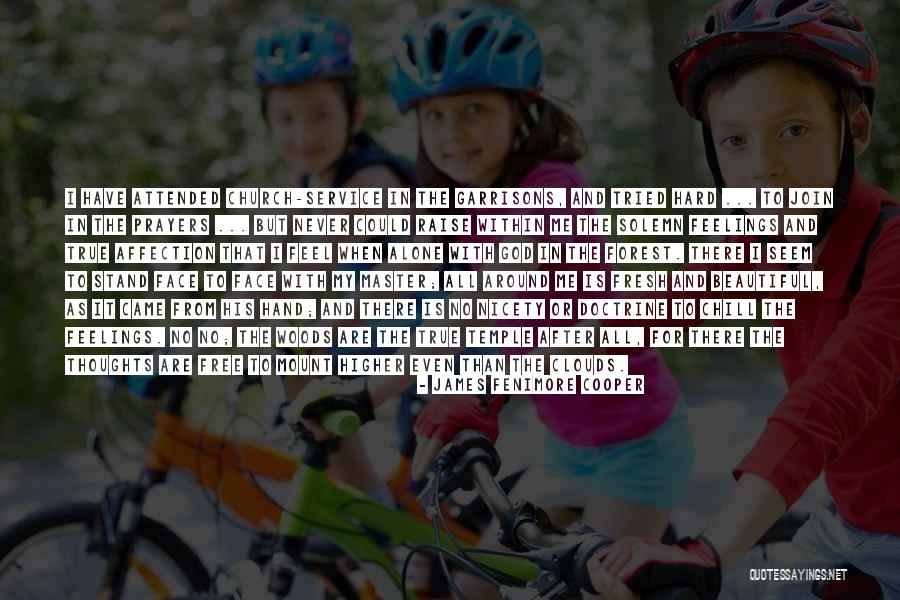 Thoughts And Prayers Quotes By James Fenimore Cooper Thoughts And Prayers Quotes By James Fenimore Cooper