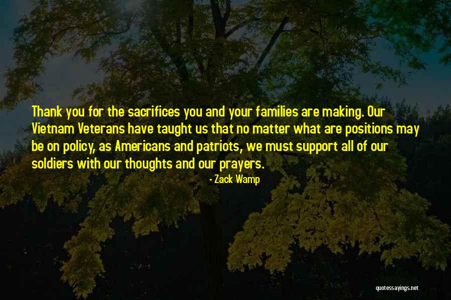 Thoughts And Prayers Quotes By Zack Wamp Thoughts And Prayers Quotes By Zack Wamp