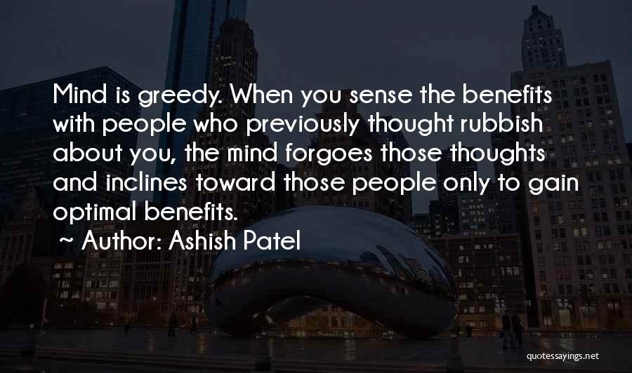 Thoughts And Thinking Quotes By Ashish Patel