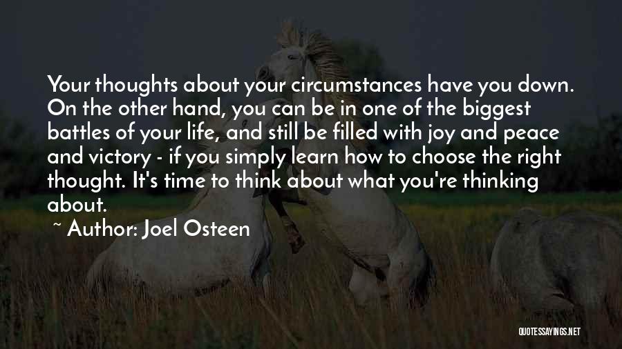 Thoughts And Thinking Quotes By Joel Osteen