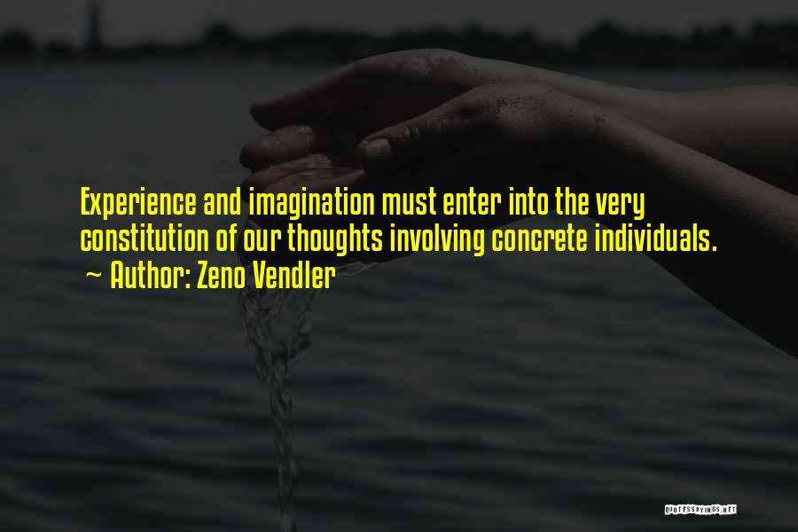 Thoughts And Thinking Quotes By Zeno Vendler