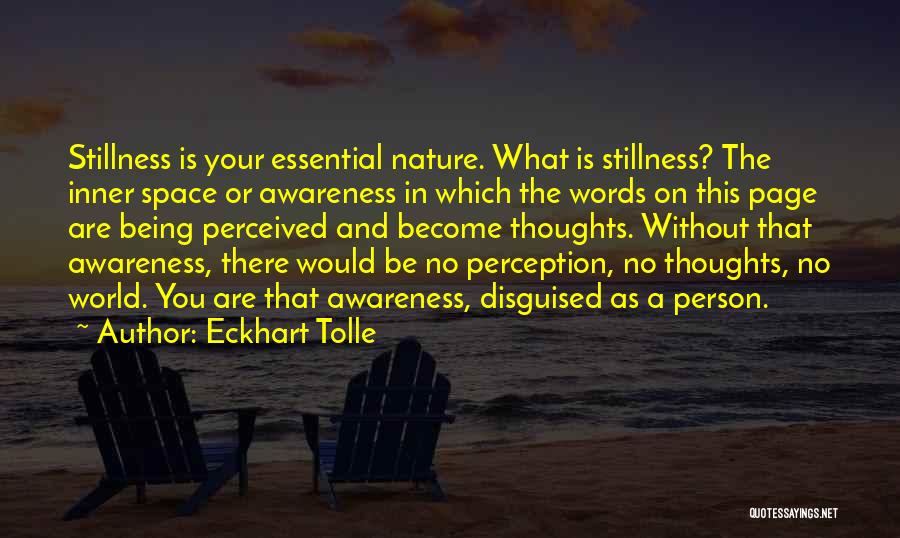 Thoughts Become Words Quotes By Eckhart Tolle