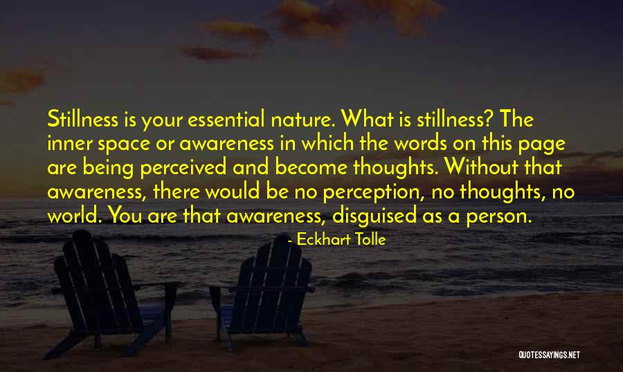 Thoughts Become Words Quotes By Eckhart Tolle