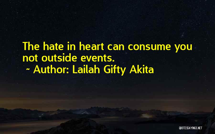 Thoughts Consume Quotes By Lailah Gifty Akita