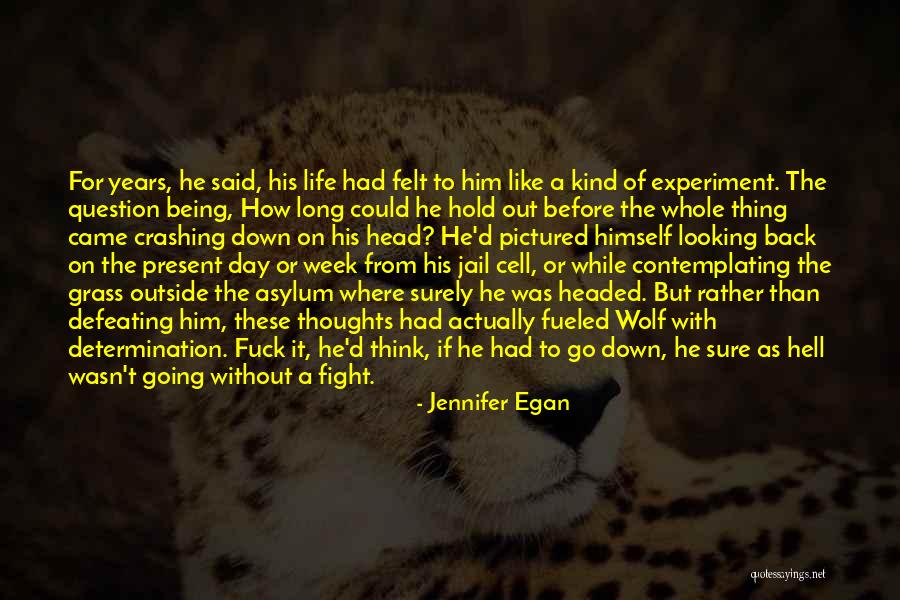 Thoughts In Jail Quotes By Jennifer Egan Thoughts In Jail Quotes By Jennifer Egan