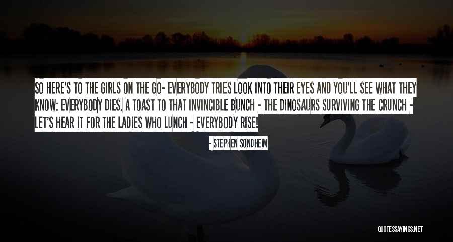 Thoughts In Jail Quotes By Stephen Sondheim Thoughts In Jail Quotes By Stephen Sondheim