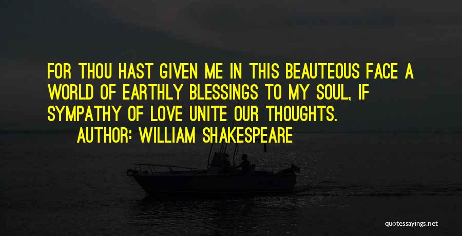 Thoughts In Love Quotes By William Shakespeare