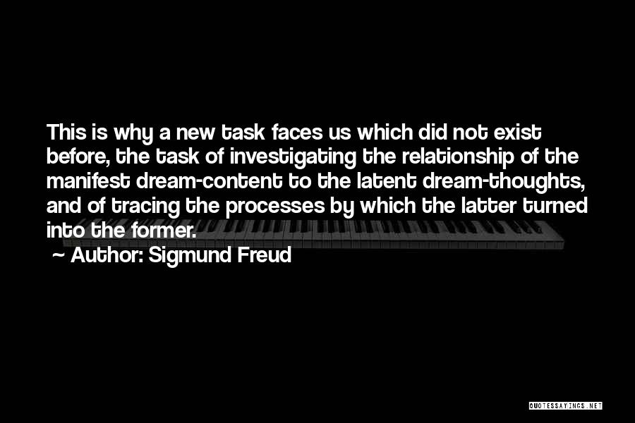 Thoughts Manifest Quotes By Sigmund Freud