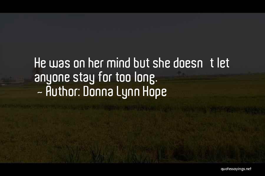 Thoughts Memories Quotes By Donna Lynn Hope