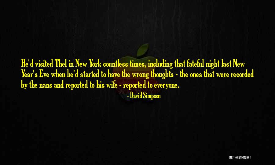 Thoughts New Year Quotes By David Simpson Thoughts New Year Quotes By David Simpson