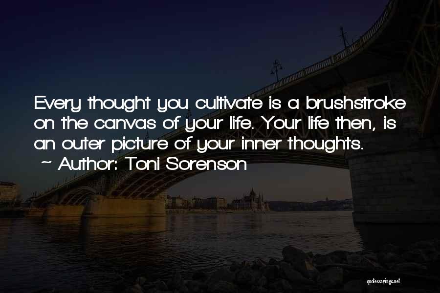 Thoughts Of You Picture Quotes By Toni Sorenson