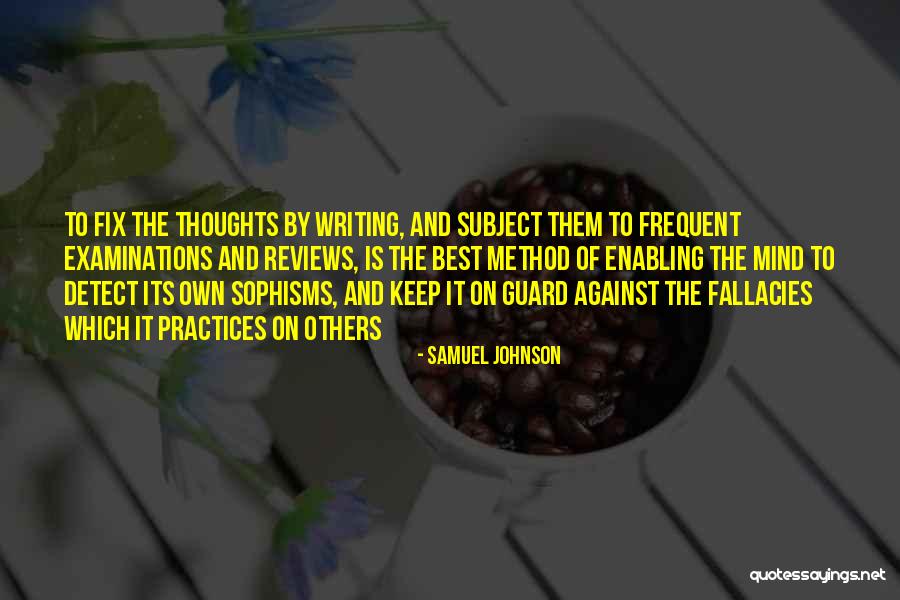 Thoughts On The Mind Quotes By Samuel Johnson Thoughts On The Mind Quotes By Samuel Johnson