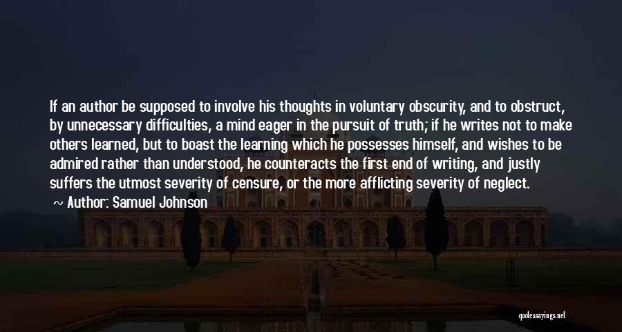 Thoughts Or Quotes By Samuel Johnson
