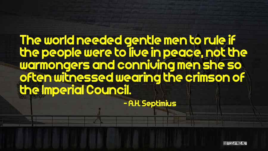 Thoughts Rule The World Quotes By A.H. Septimius