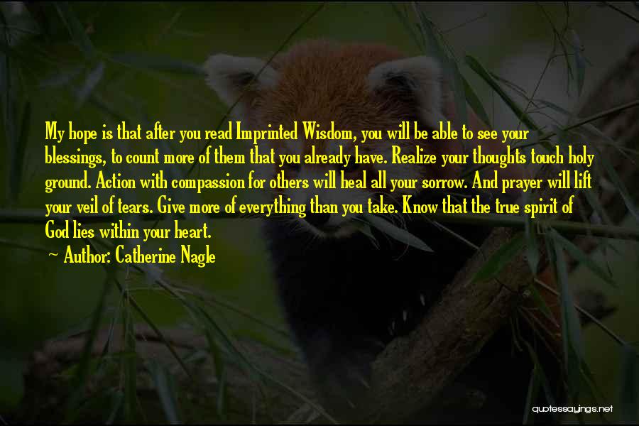 Thoughts That Count Quotes By Catherine Nagle