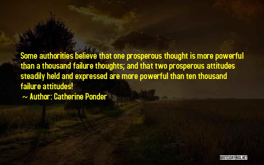 Thoughts To Ponder Quotes By Catherine Ponder