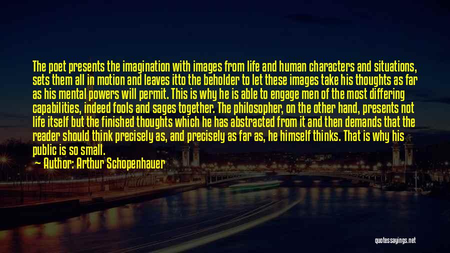 Thoughts With Images Quotes By Arthur Schopenhauer