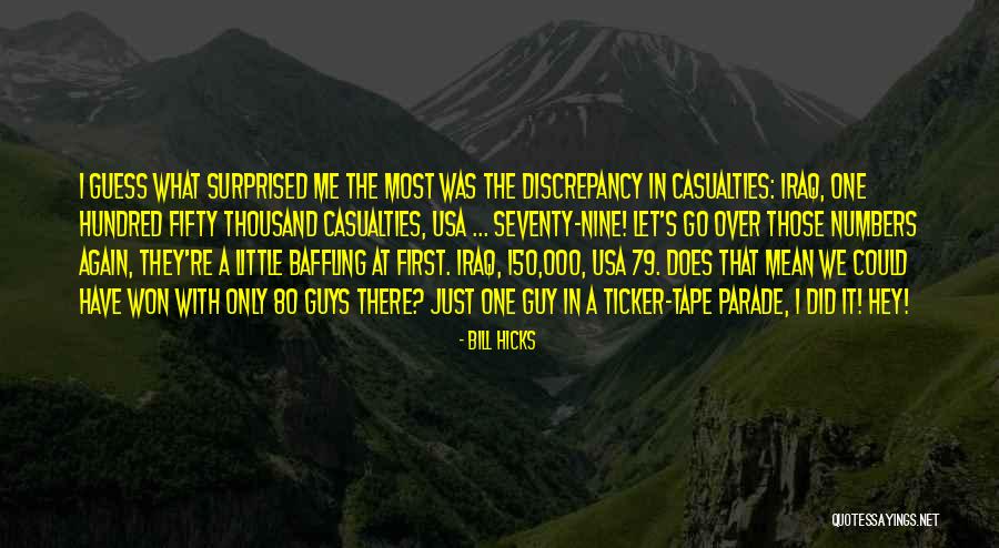 Thousand In Numbers Quotes By Bill Hicks Thousand In Numbers Quotes By Bill Hicks