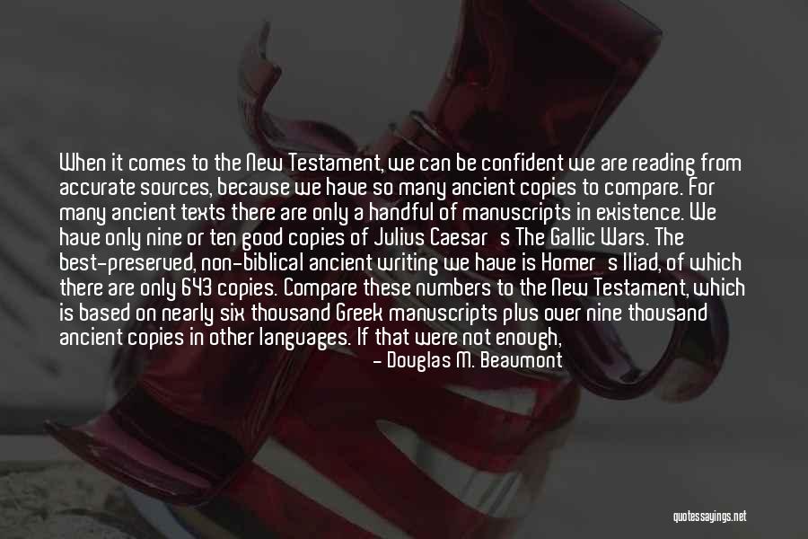 Thousand In Numbers Quotes By Douglas M. Beaumont Thousand In Numbers Quotes By Douglas M. Beaumont