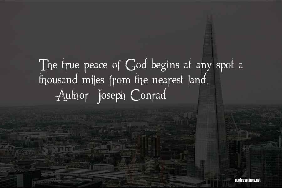 Thousand Miles Quotes By Joseph Conrad