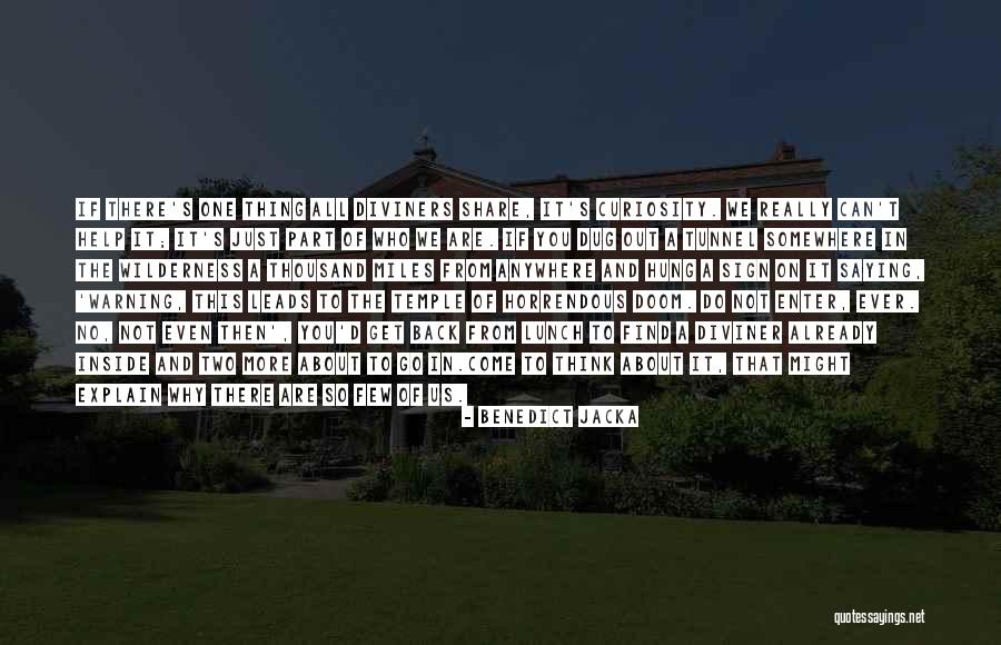 Thousand Miles To Go Quotes By Benedict Jacka Thousand Miles To Go Quotes By Benedict Jacka