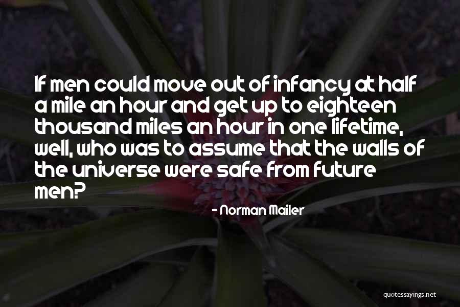 Thousand Miles To Go Quotes By Norman Mailer