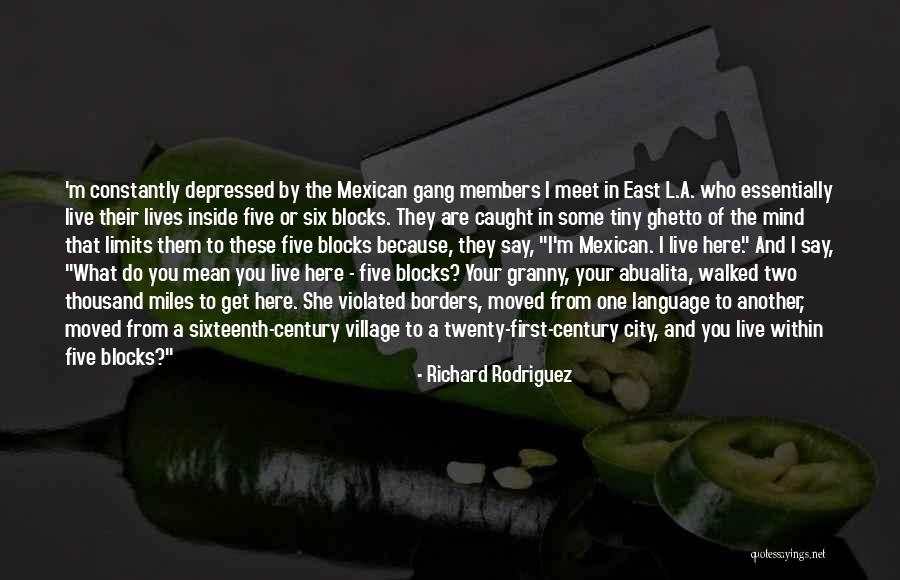 Thousand Miles To Go Quotes By Richard Rodriguez Thousand Miles To Go Quotes By Richard Rodriguez