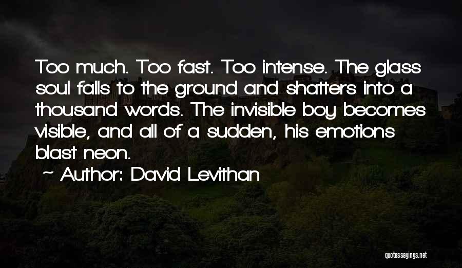 Thousand Words Quotes By David Levithan