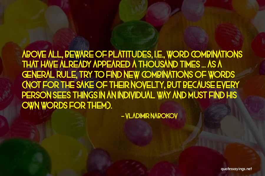 Thousand Words Quotes By Vladimir Nabokov Thousand Words Quotes By Vladimir Nabokov