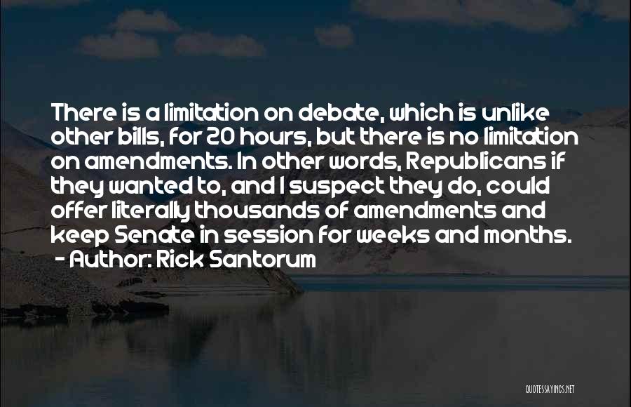 Thousands Words Quotes By Rick Santorum