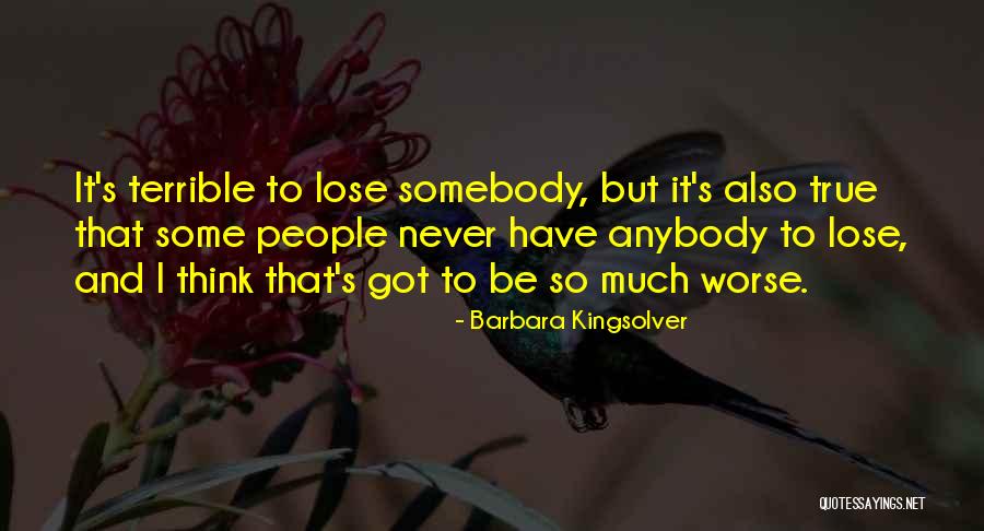 Thowras Quotes By Barbara Kingsolver Thowras Quotes By Barbara Kingsolver