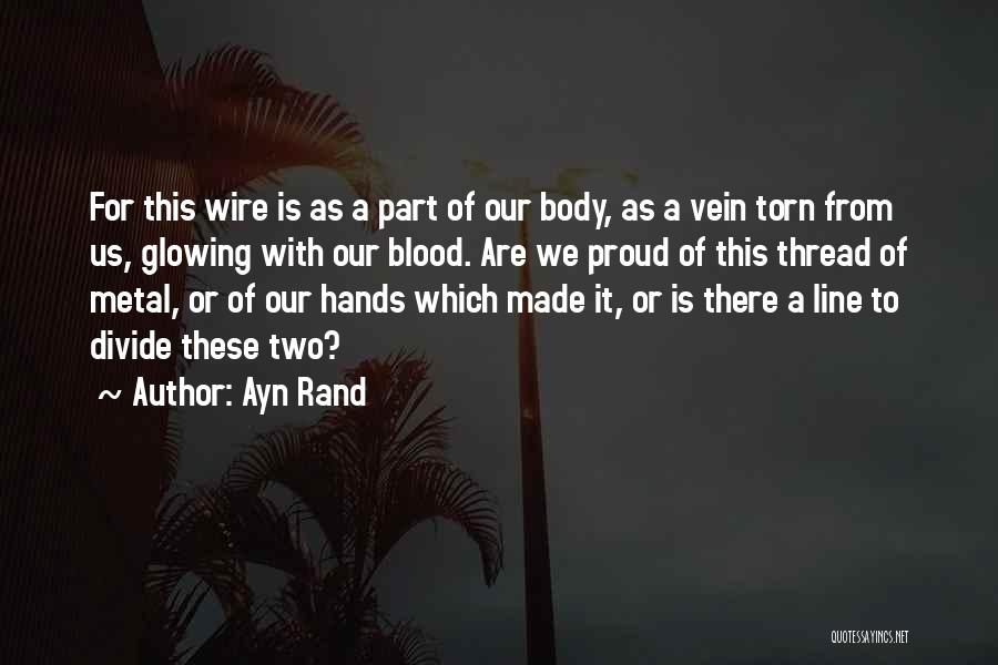 Thread Quotes By Ayn Rand