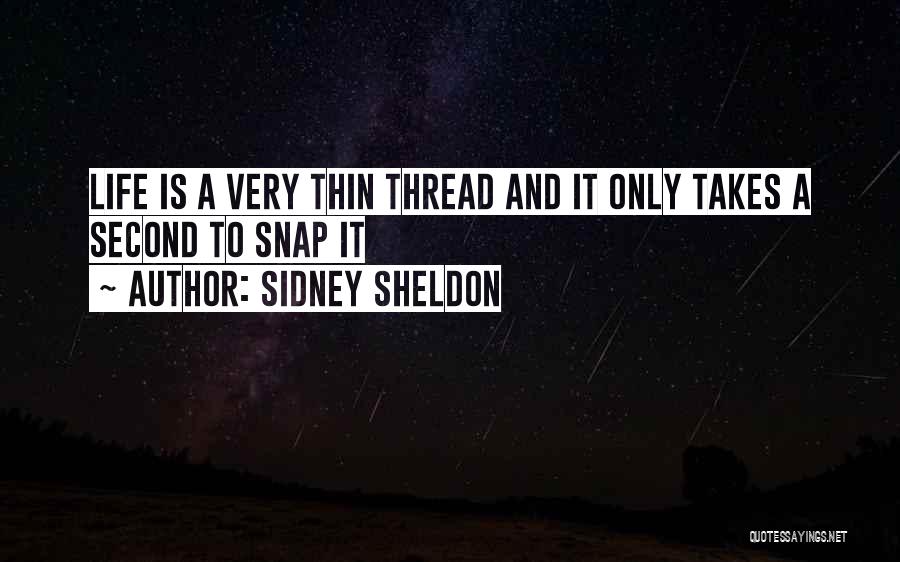 Thread Quotes By Sidney Sheldon