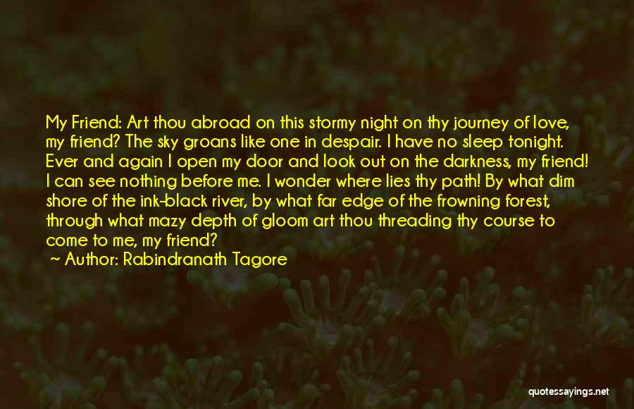 Threading Quotes By Rabindranath Tagore