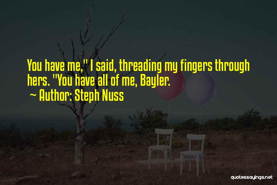 Threading Quotes By Steph Nuss